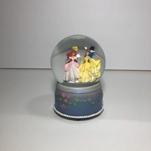 Disney princess musical snow globe